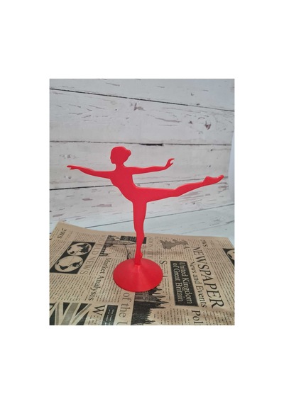 Balerin Takı Standı Kırmızı