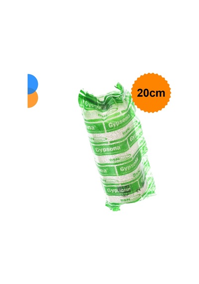 Gypsona Alçılı Sargı Çabuk Donan Alçı 20cm X 2m - 10 Adet