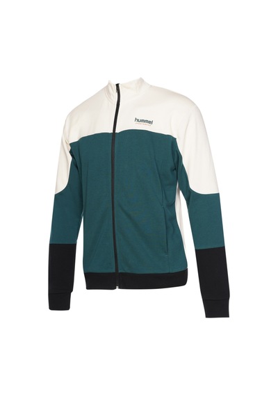 Hummel Wesler Fermuarlı Sweatshırt 922327-9815 Yeşil