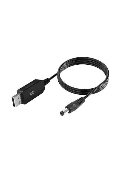 Usb Dc Dönüştürme Kablosu 5v 12v Voltaj Yükseltme Kablosu 5.5x2.5
