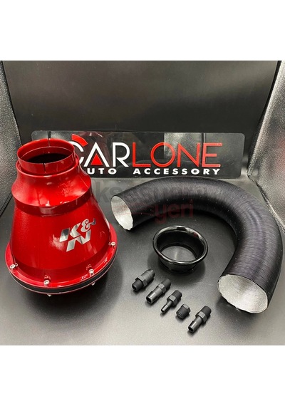 K&n Kn Performans Artırıcı Apollo Tip Açık Hava Filtresi 6.5cm Kırmızı Renk - Yüksek Performans