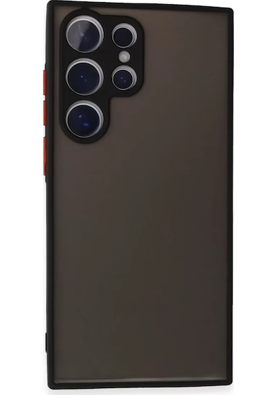 Newface Samsung Galaxy S24 Ultra Kılıf Montreal Silikon Kapak - Siyah