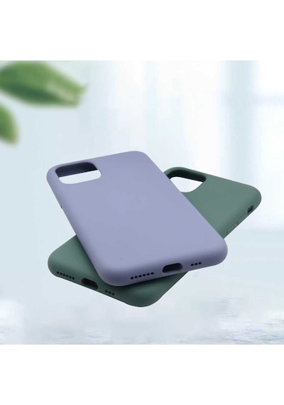 Apple Uyumlu  iPhone 11 Pro Kılıf Zore Silk Kadife Iç Yüzey Silikon Kılıf