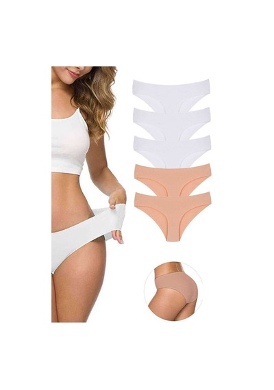 5 Adet Kadın Dikişsiz Lazer Kesim Esnek İz Yapmayan Külot S3 Beden: L-xl Standart 5 Adet Kadın Dikişsiz Lazer Kesim Esnek İz Yapmayan Külot S3 Beden: L-xl Standart