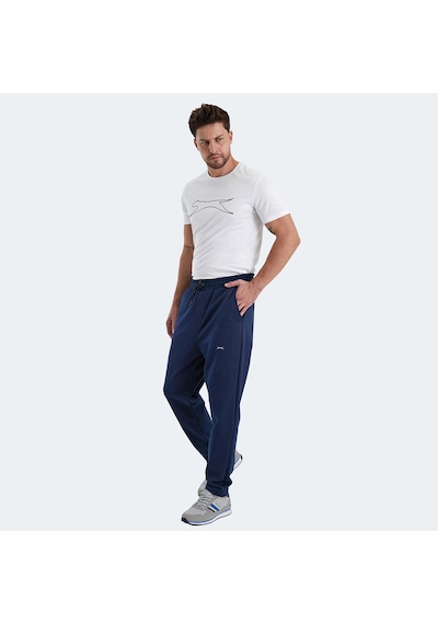 Slazenger KAYETAN Erkek Cepli Lacivert Eşofman Altı