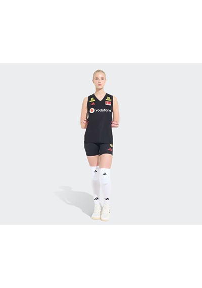 Adidas Türkiye Voleybol Milli Takimi Tayti Türkiye Kadın Voleybol Milli Takım Taytı Km7480 Siyah