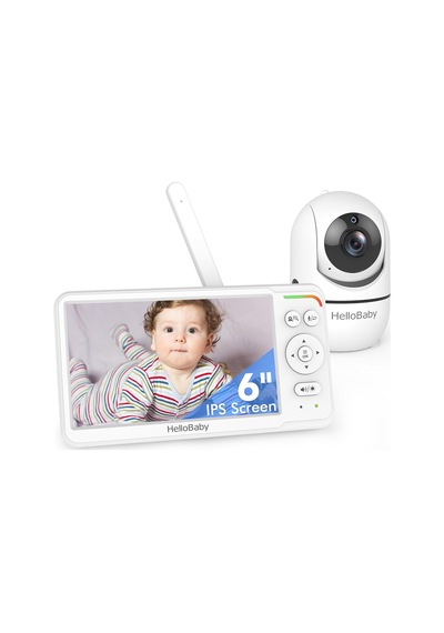 Bebek Monitörü 6 İnç Dünya İlk Ips Ekranlı 30 Saat Pil, Uzaktan Pan/tilt/zoom Kamera, Wifi Video Bebek Monitörü Genel
