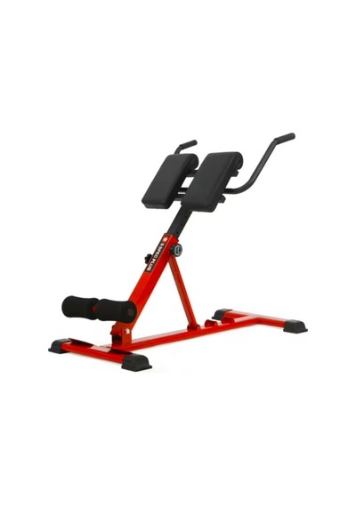 Clifton Hyperextension Ters Mekik Aleti Alpin Iron G-12 Hiperekstansiyon Tezgahı Kırmızı Tek Ebat