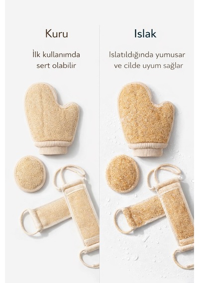 5 Parça Doğal Vücut & Yüz Bakım Seti Komple Yenileyici Paket