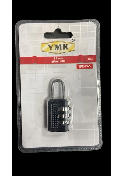 Yuma Ymk 25mm Vakumlu Şifreli Kilit Ymk-1325