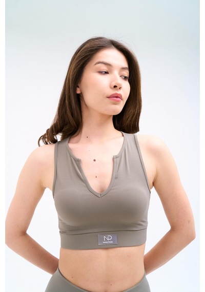 Normal People Romı - Spor Bra Activefit Kumaş Yeşil