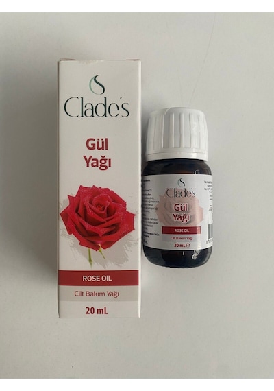 Clade's Gül Cilt Bakım Yağı 20 ML