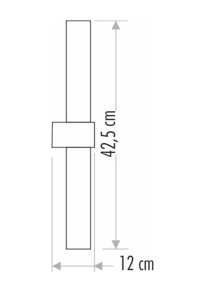 Cata Saka 6W Krom Ledli Aplik Ct-5248 Beyaz