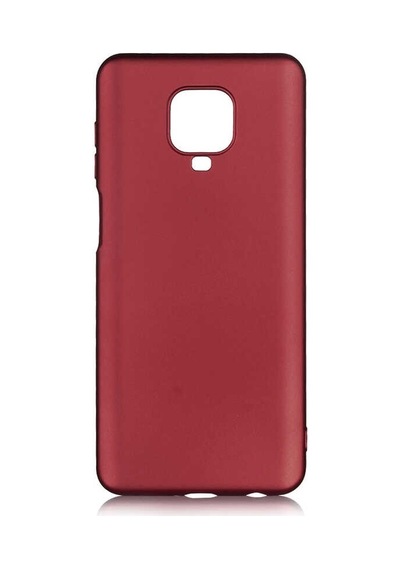 Noktaks - Xiaomi Uyumlu Xiaomi Redmi Note 9s - Kılıf Mat Renkli Esnek Premier Silikon Kapak - Gold