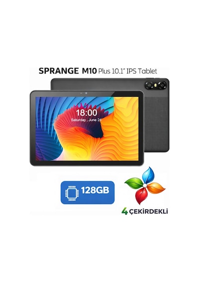 Sprange M10 Plus Ips 4 GB 128 GB 10.1" Tablet