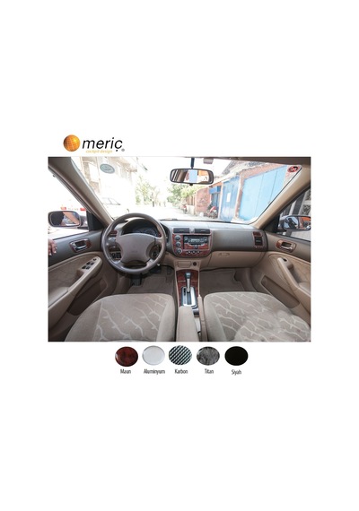 Meriç® Honda Civic Ön Torpido Kaplama 10 Parça 2001-2006 (530156395)
