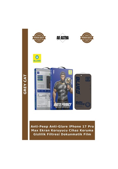 Anti-peep Anti-glare Apple iPhone Uyumlu 17 Pro Max Ekran Koruyucu Cihaz Koruma Gizlilik Filtresi Dokunmatik Film