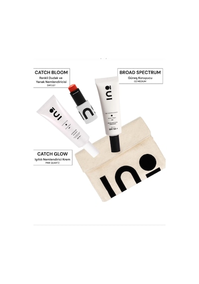 Pocket Lip Cheek Stick Daylily & Catch Glow Pink Quartz & Broad Spectrum Spf 50+ Sunscreen Medium