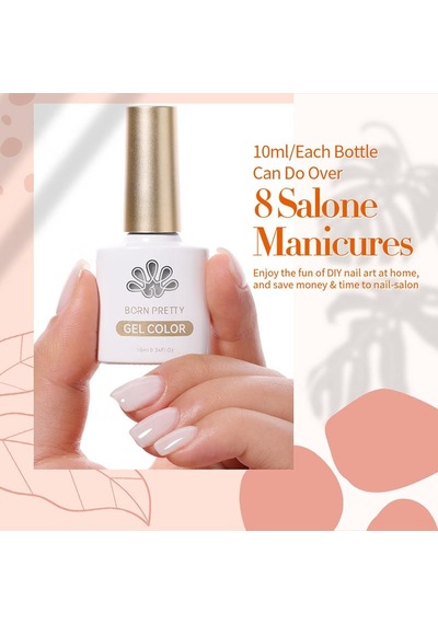 Born Pretty 10 Ml Rakı Beyazı Kalıcı Oje 56365 Milky White