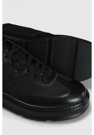Lufian Max Erkek Sneaker Ayakkabı Siyah Siyah 111230300100100
