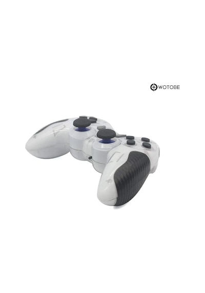 2.4g Ps1 Ps2 Ps3 Pc Android Tv Tv Box Android Telefon Uyumlu Titreşimli Kablosuz Joystick Beyaz