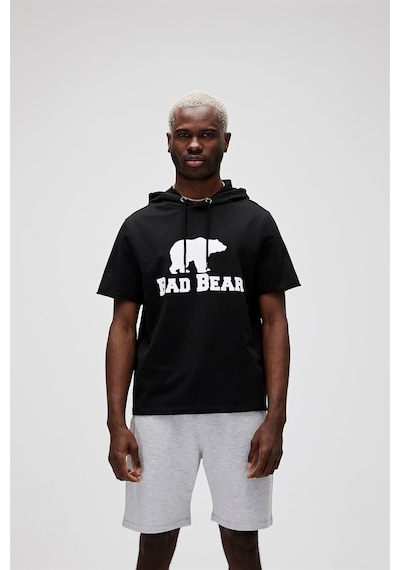 Bad Bear Erkek Sweatshirt Practice Sleeveless Hoodie Siyah