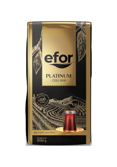 Efor Platinum Özel Seri Dökme Siyah Çay 1000 G