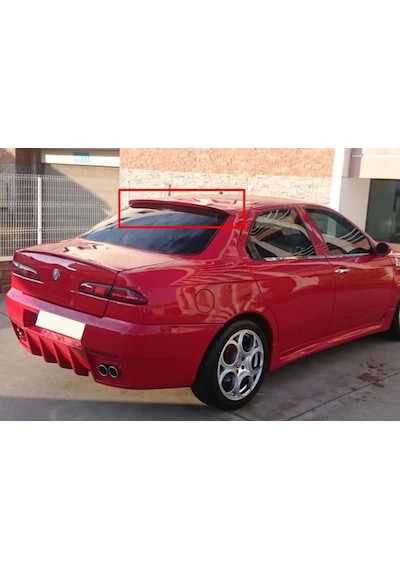 Alfa Romeo 156 Cam Üstü Spoyler