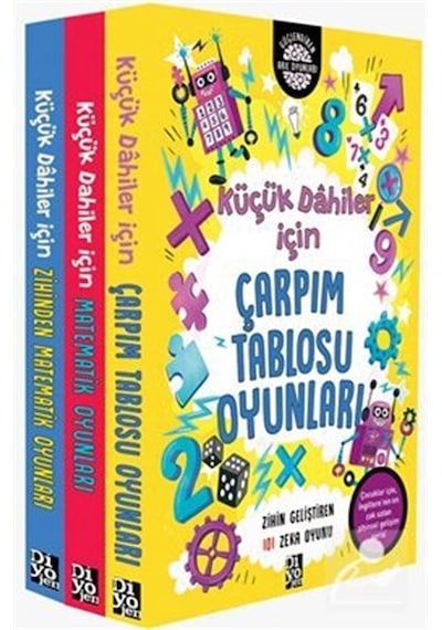Küçük Dahiler Matematik Seti 3 Kitap / Gareth Moore