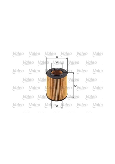 Valeo 586527 Yağ Filtresi Bmw M52 M54 E36 E46 E39 E60 E61 E38 E65 E66 E83 E53 E85 11427512300