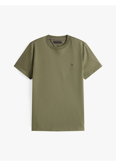 Tommy Hilfiger Mw0mw33202 Luxury Erkek Tişört Yeşil