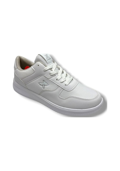 Luttoon 4027-26 Deri Anorak Anatomik Erkek Sneaker 45-48 Beyaz