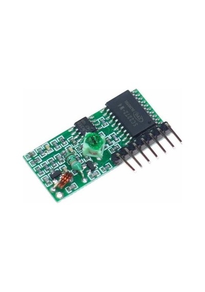 Modülelektronik-Pt2272 4 Kanal Rf Alıcı Modül - 4 Km Ve 1 Km Verici Modül Uyumlu