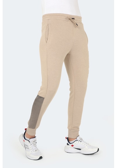 Slazenger PHILO Erkek Cepli Taş Gri Eşofman Altı