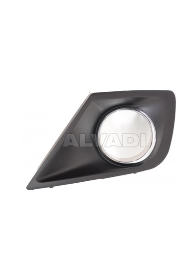 Peugeot 207 - 2009-2012 Ön Sis Lamba Kapağı Nikelaj Çerçeveli Sağ Oem No: 745301