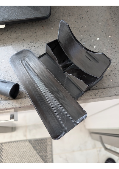 Thermomix Tm7 Uyumlu Spatula Ve Kapak Standı Mutfak Tezgahı Organizeri 3d Tasarım