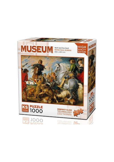 Ks Games 1000 Parça Kurt Ve Tilki Avı Puzzle