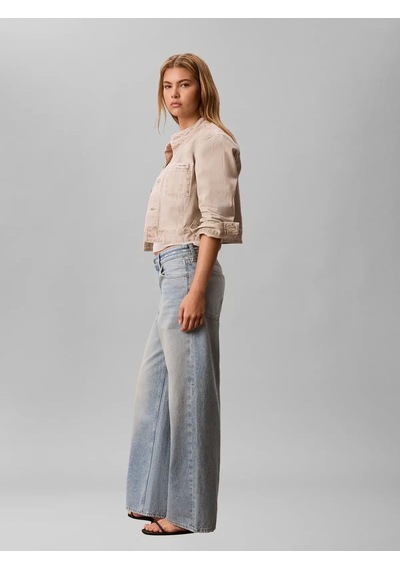 Calvin Klein Low Rıse Baggy Fresh, Yp3 Mavi Kadın Kot Pantolon