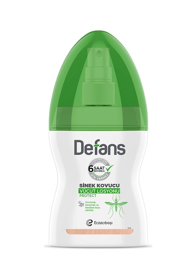 Defans Protect Sinek Kovucu Vücut Losyonu 100 ML + Defans Sinek Kovucu Vücut Losyonu 2 x 100 ML