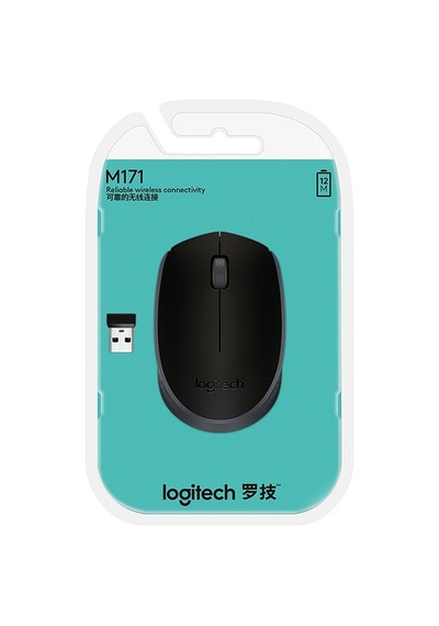 Logitech M171 1000dpı Usb Kablosuz Fare, 2.4g Alıcılı Siyah Diğer