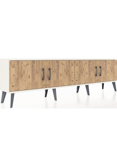 Arges Tv Ünitesi 2 Raflı 4 Kapaklı 176x30x51 Aytaşı-çam/çam Atlas Çam/atlas Çam Arges Tv Ünitesi 2 Raflı 4 Kapaklı 176x30x51 Aytaşı-çam/çam Atlas Çam/atlas Çam