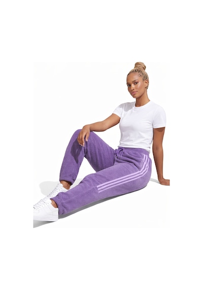 Adidas Sportswear Polarlı Eşofman Altı Mor Lila Lila