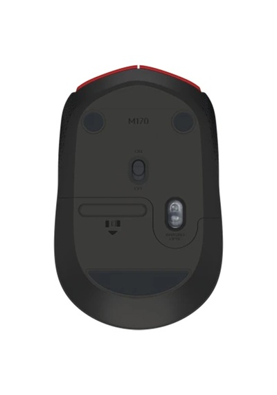 Logitech M171 Usb Kırmızı Kablosuz Mouse