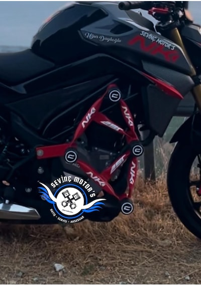 Cf Moto Nk250 Koruma Demiri Kırmızı