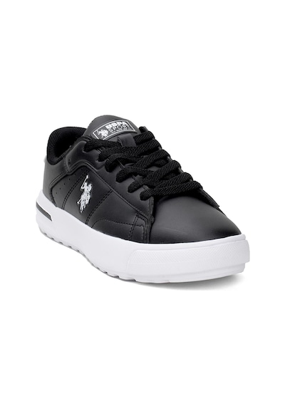 U.S. Polo Assn. 4W MANGO WMN 4PR Kadın  Siyah / Beyaz Sneaker