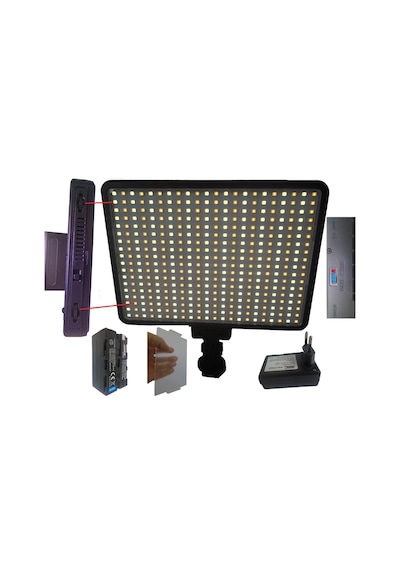 PDX Led 396 Kamera Işığı Bi Color
