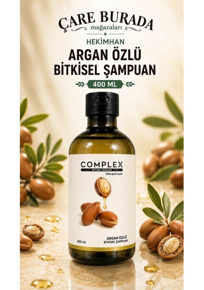 Complex Argan Özlü Bitkisel Şampuan 400 Ml