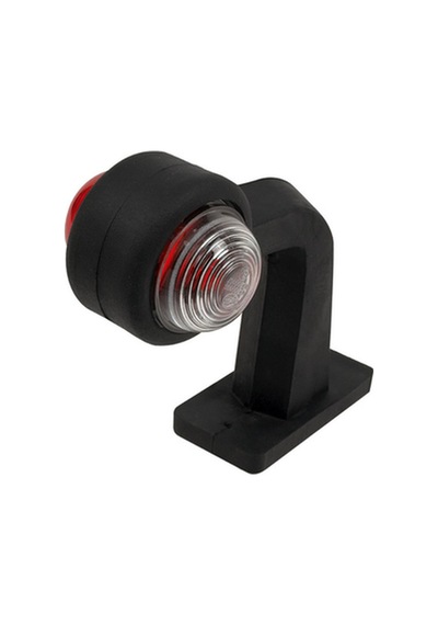 Dsl-611.367 Eğri Boynuz Takoz Ledli Dorse Lambası 135mm 12v-24v