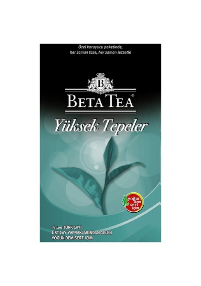 Beta Tea Yüksek Tepeler Siyah Çay 1 Kg