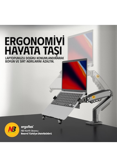 Nb Ergonomic Nb F80-fp 10-17inch Laptop Standı